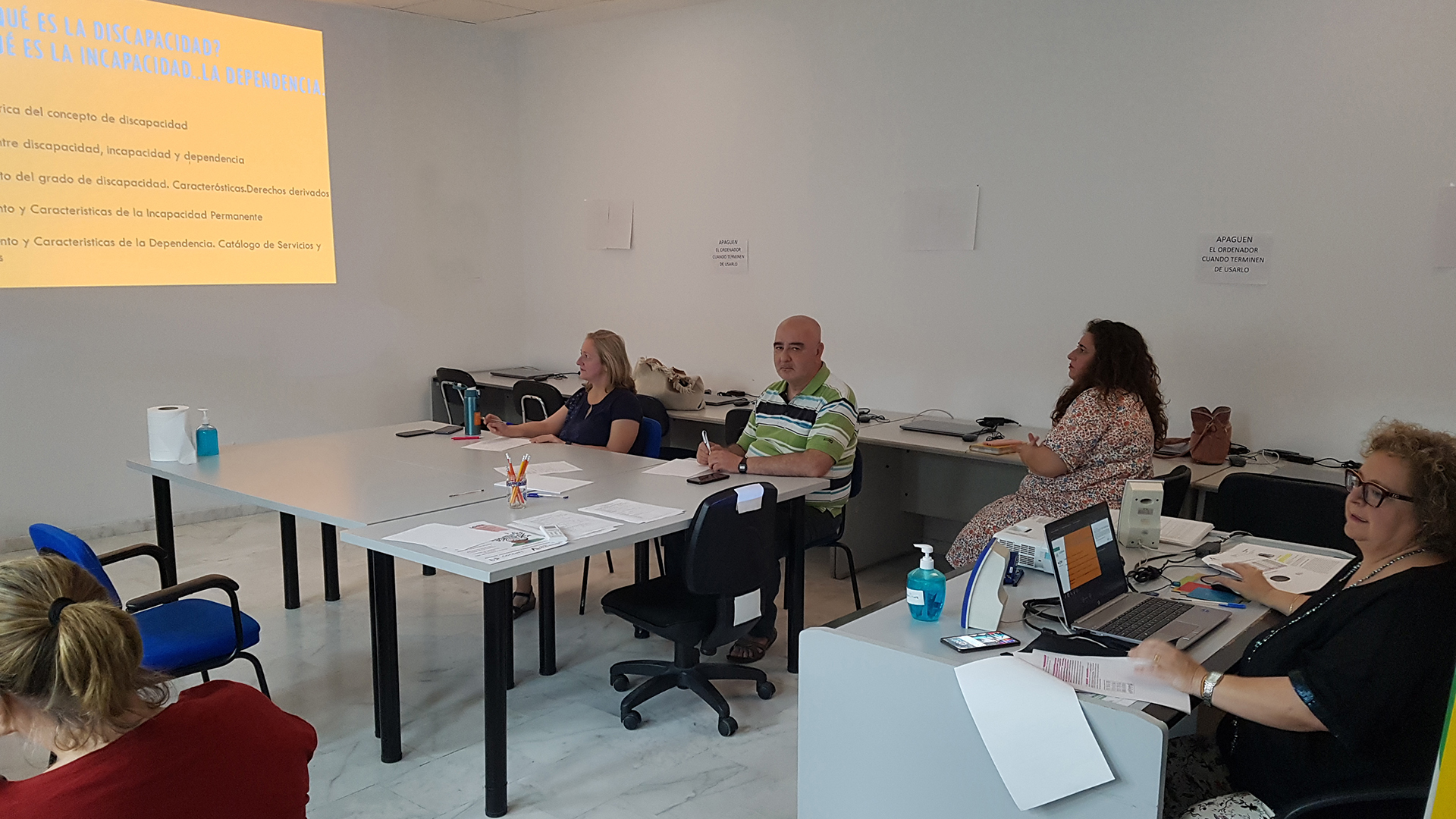 Fotografía Taller prelaboral Marco normativo discapacidad 3