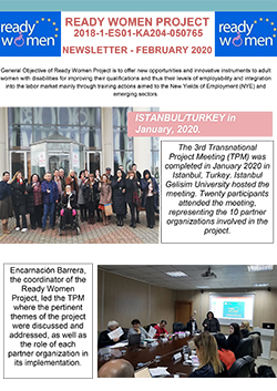 Ready Women Newsletter Cover Image February 2020