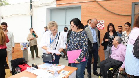 Fotografía I Feria de empleo COCEMFE Sevilla 7