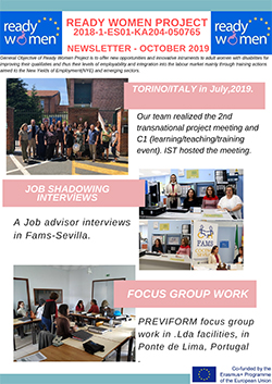 Ready Women Newsletter Cover Image October 2019