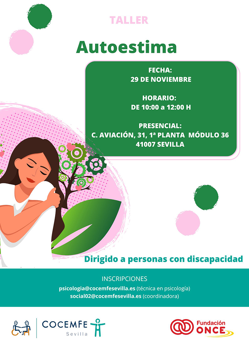 Cartel Taller Autoestima