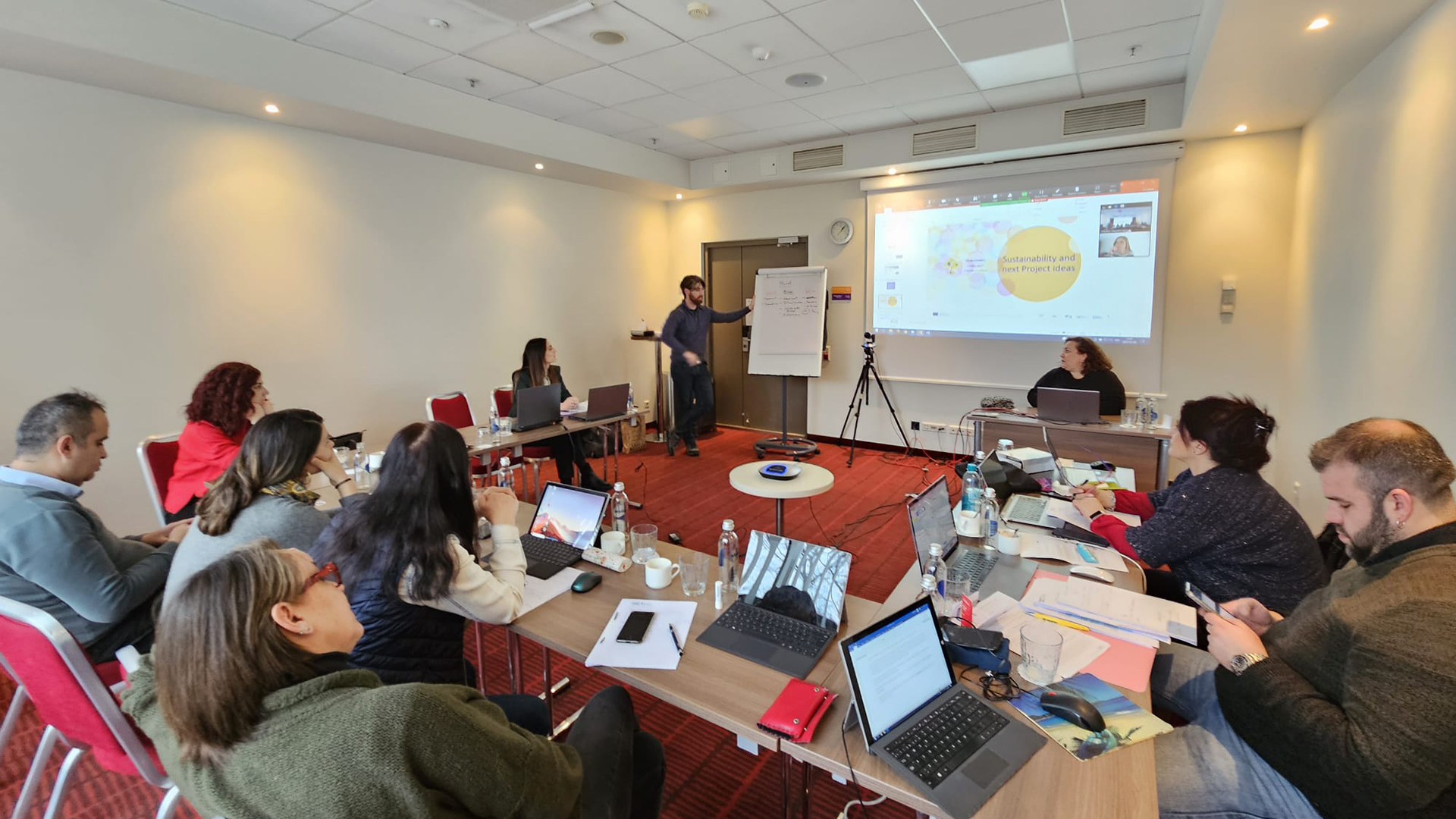 Fotografía programa EU-RUDISNET Reunión Lituania