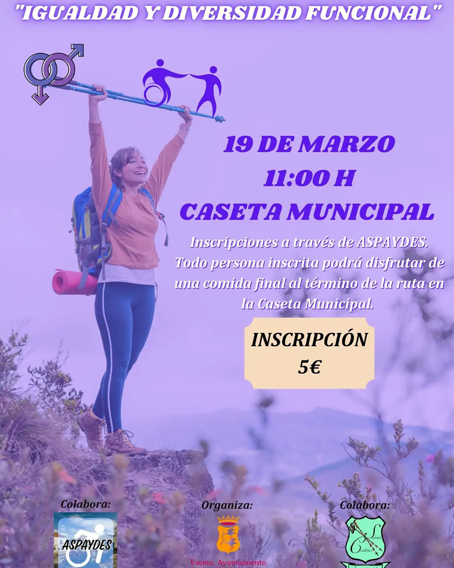 Cartel senderismo ASPAYDES