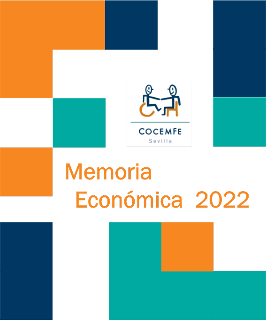 Imagen portada Memoria económica 2022 COCEMFE Sevilla portada