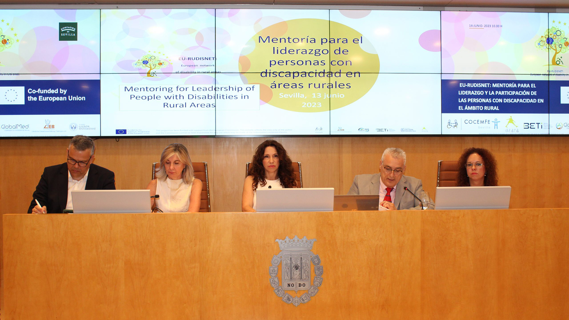 Fotografía Primera mesa Mentoría para el liderazgo EU-RUDISNET