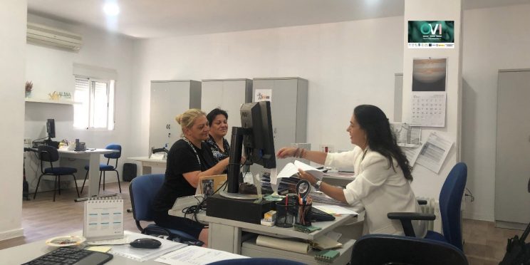 Fotografía atención usuarias en OVI 2023