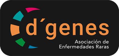 Logo Asociación de enfermedades raras D'Genes