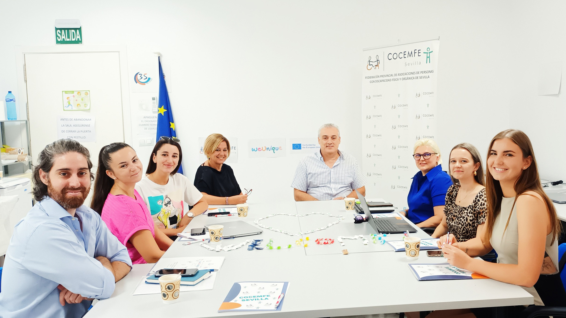 Fotografía Taller aula inclusiva WeUnique