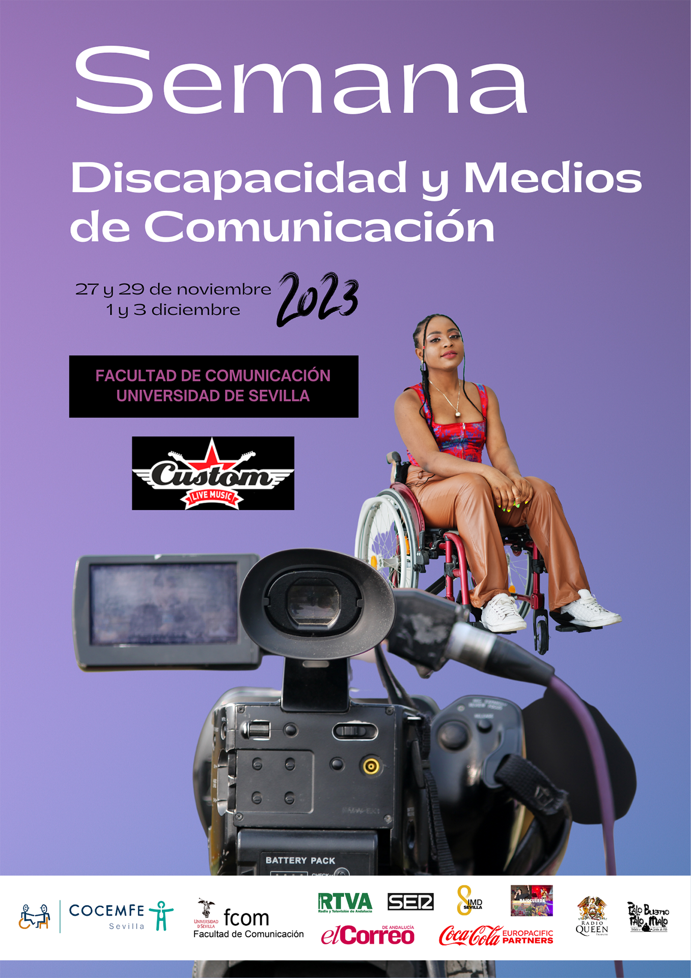 Imagen Cartel Discapacidad Medios Comunicación 2023