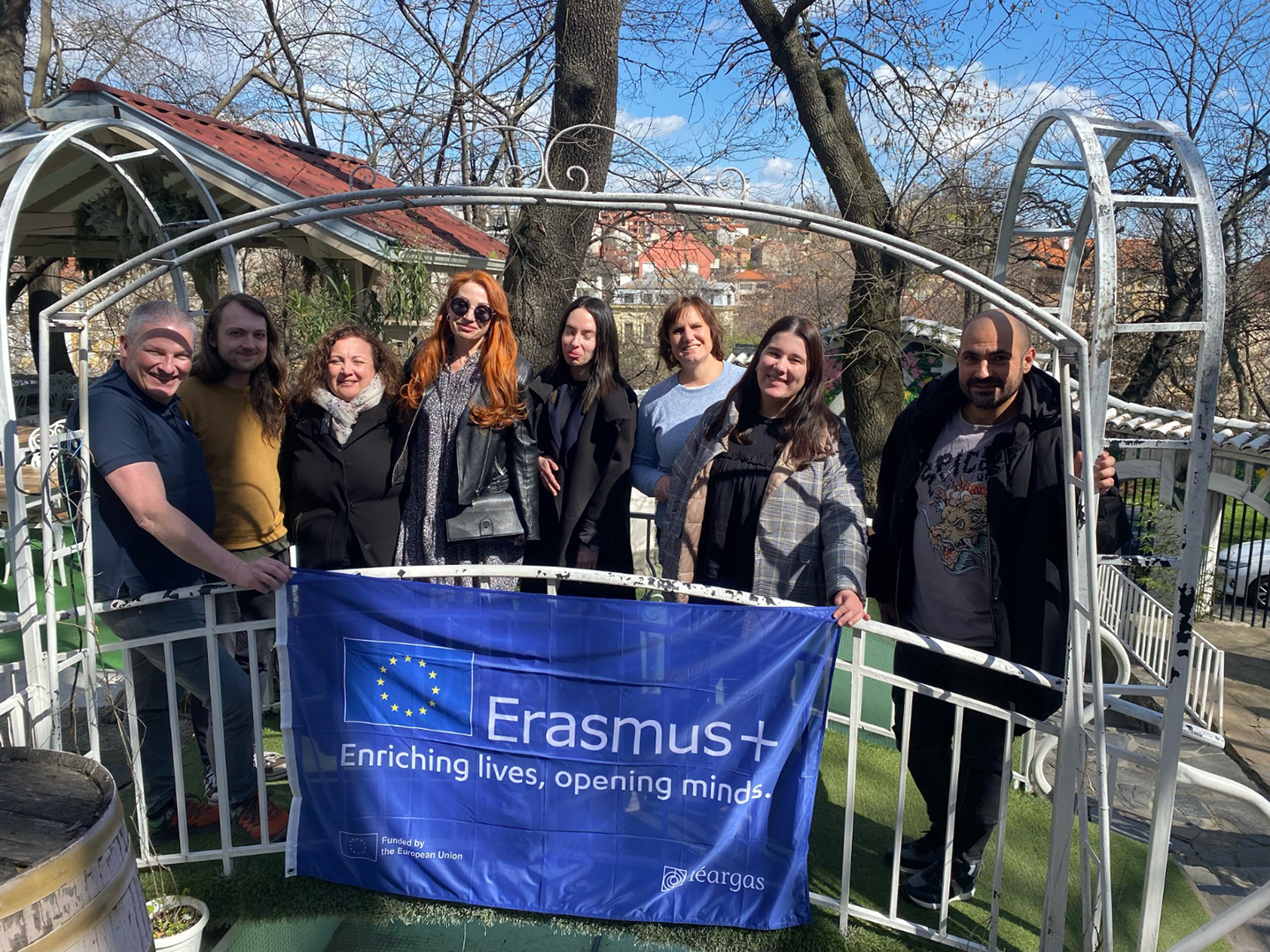 Fotografía asistentes del Encuentro Europeo de Investigación del programa europeo Team IV
