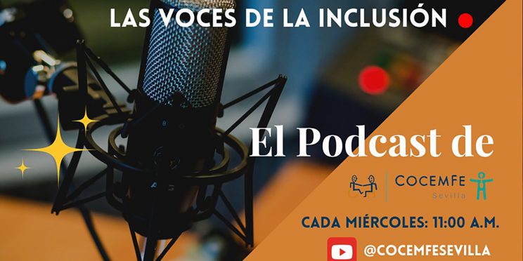 Imagen promocional podcast Las voces de la inclusión