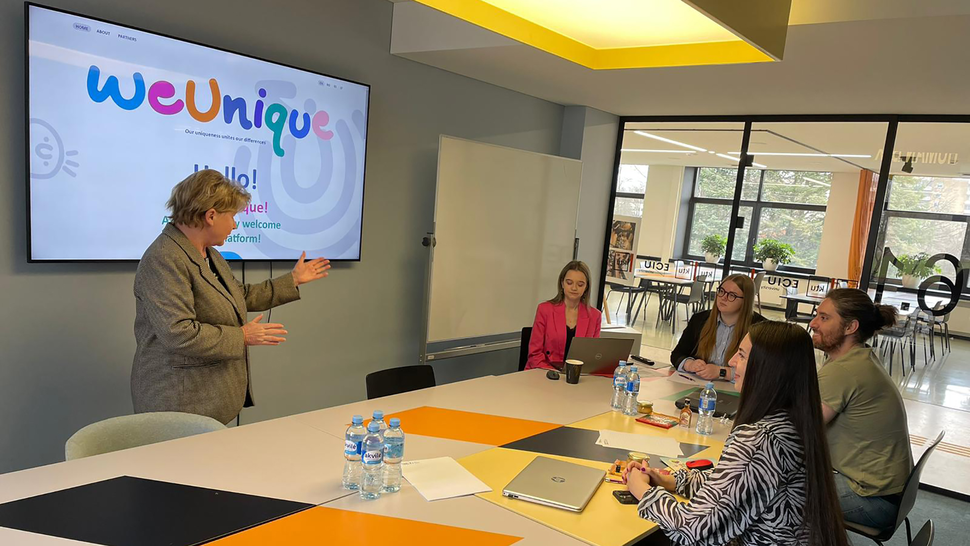 Fotografía asistentes Tercer Encuentro Gestión del programa europeo WeUnique