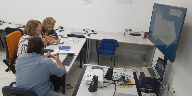 Fotografía participantes Jornada online informativa del programa ‘Rompiendo distancias’