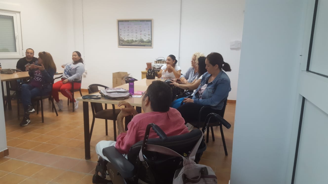 Fotografía formación personas desempleadas