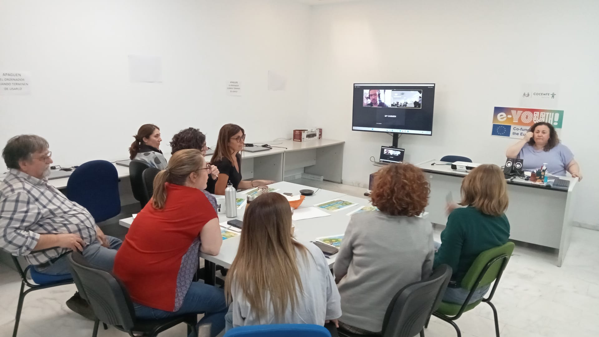 Fotografía Formación E-YOUTH en mediación de conflictos