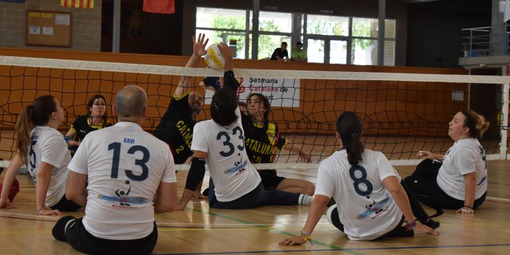 Fotografía partido sitting-volley
