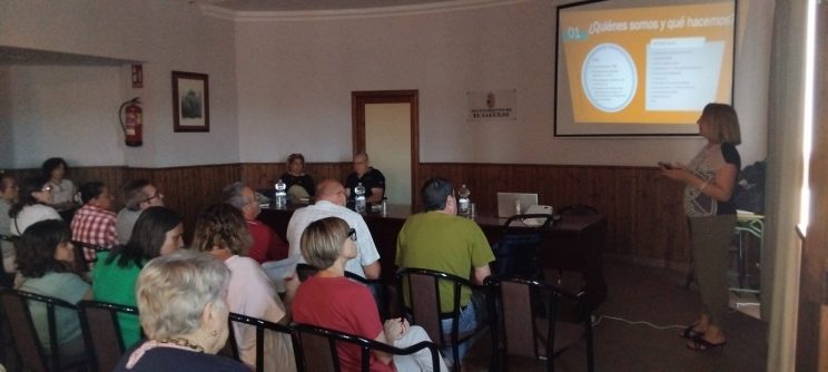 Fotografía asistentes Jornadas técnicas y de participación ciudadana en materia social en El Saucejo