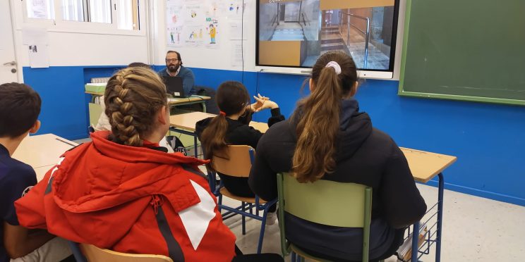 Fotografía Jornada de concienciación en el IES Maestro Don José Jurado de El Rubio