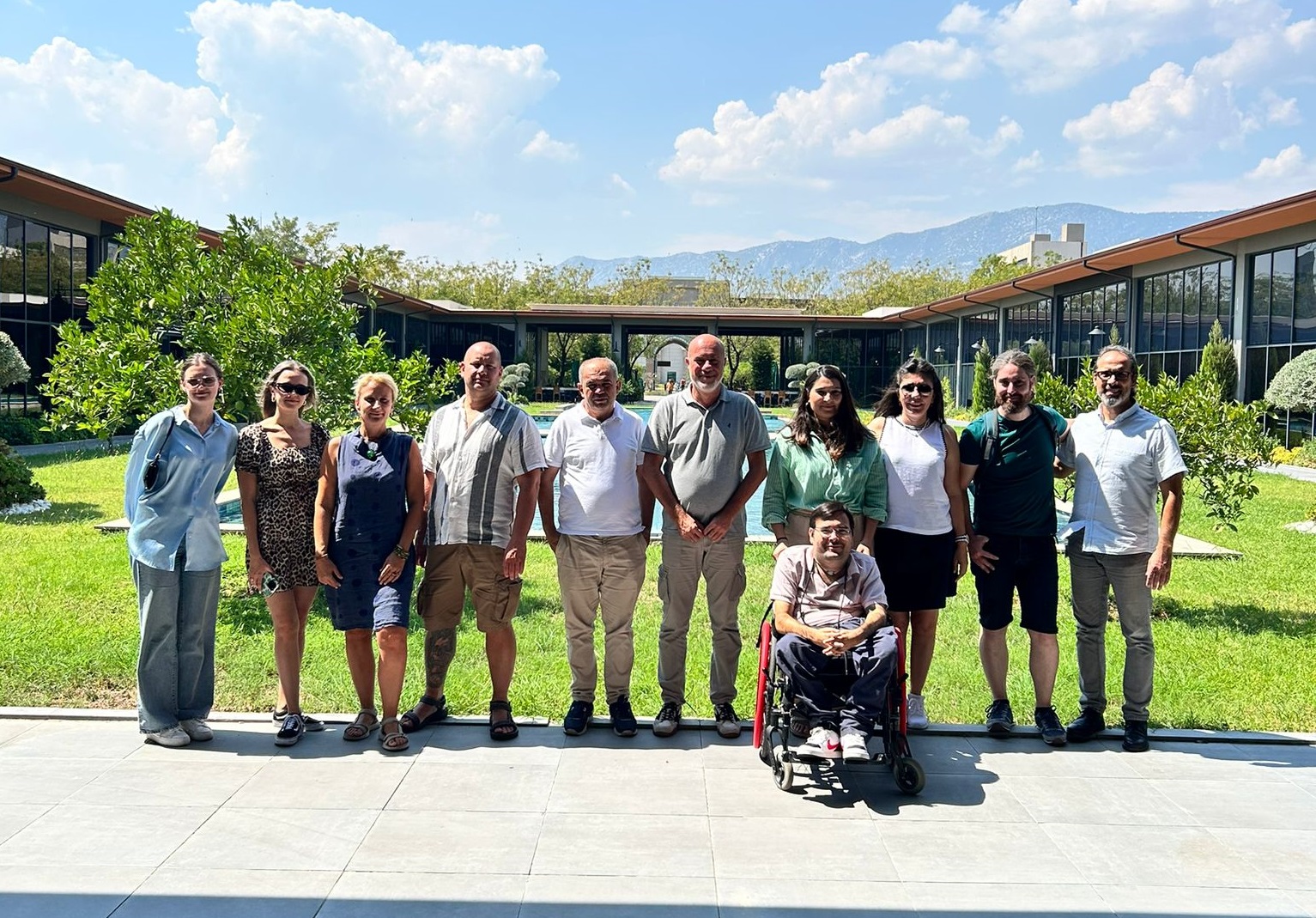 Fotografía participantes Formación transnacional del proyecto Digiboost, en Antalya, Turquía