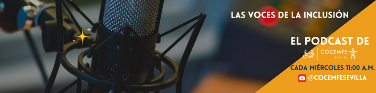 Cabecera web Podcast Las voces de la inclusión