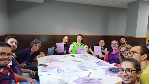 Fotografía Tercer taller Be a Volunteer