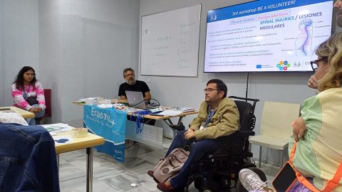 Fotografía Tercer taller Be a Volunteer