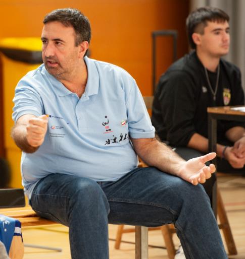 Fotografía Daniel López Berlanga, Coordinador Nacional de Voleibol Sentado