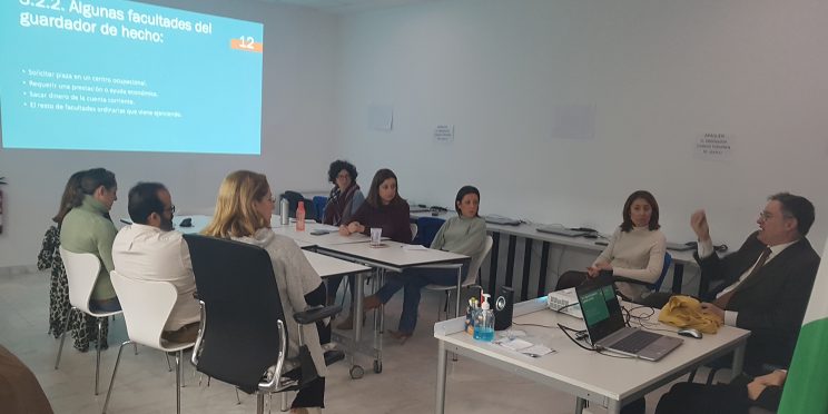 Fotografía Taller Nuevas figuras jurídicas para técnicos de COCEMFE-Sevilla 2025