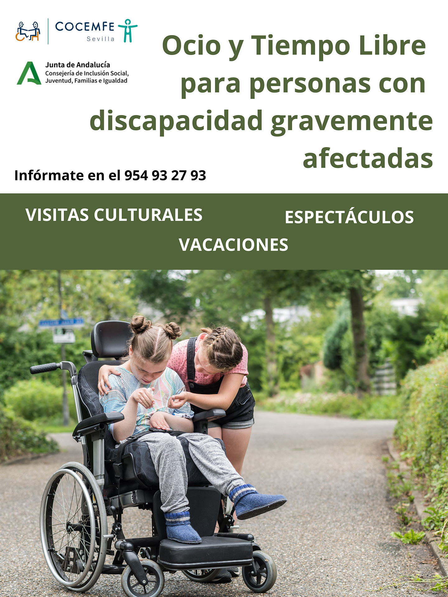 imagen cartel programa ocio y tiempo libre 2025