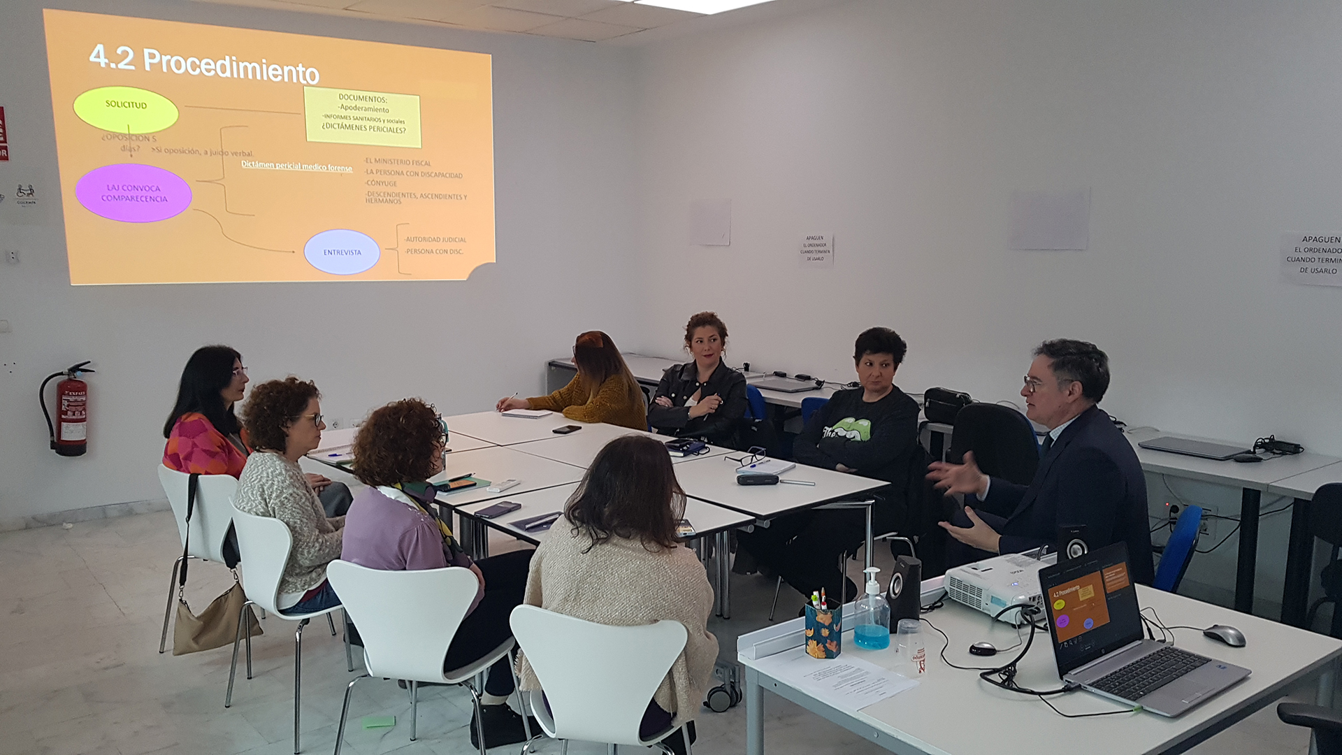 Fotografía Taller Nuevas figuras jurídicas discapacidad