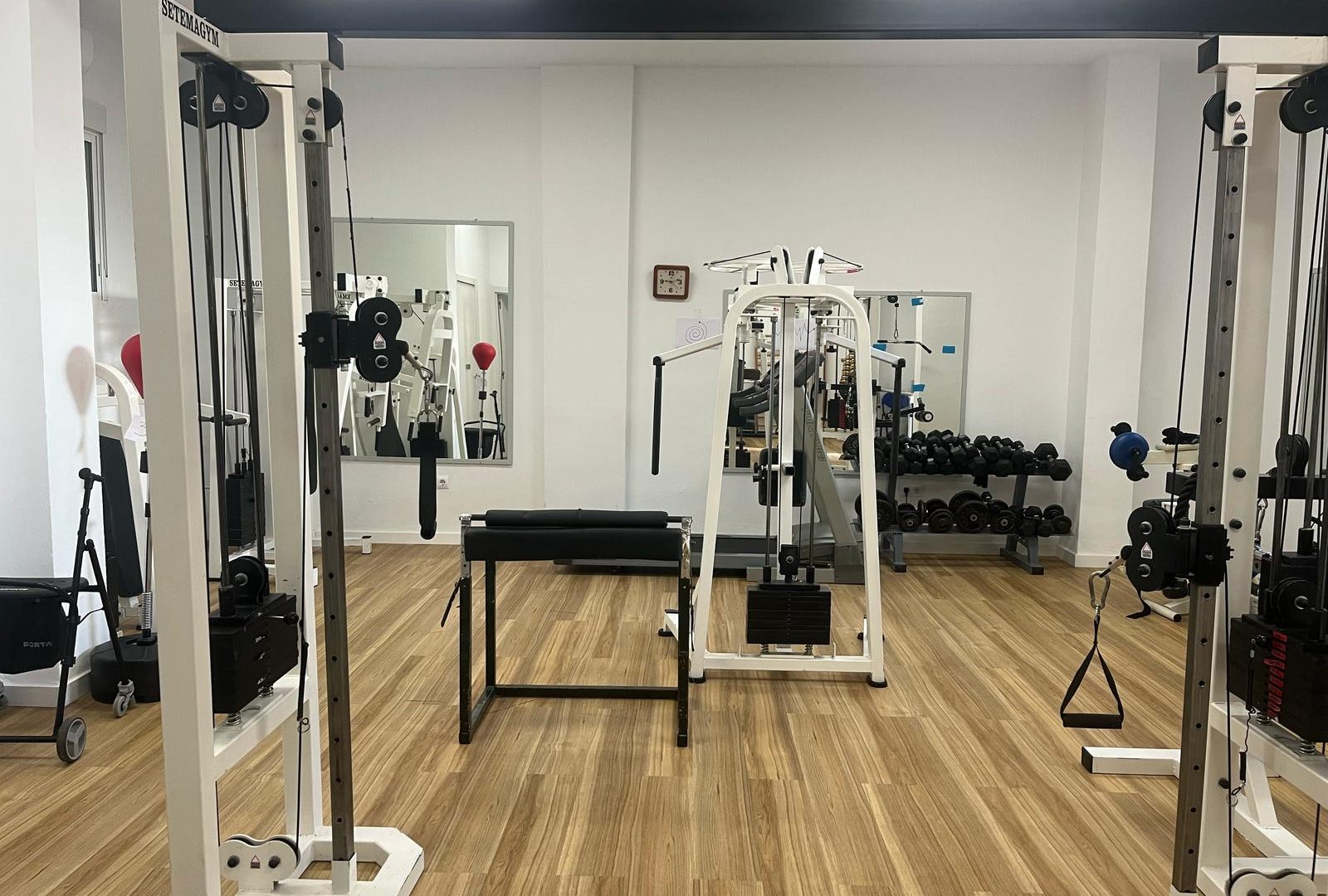 Fotografía gimnasio COCEMFE Sevilla 2025