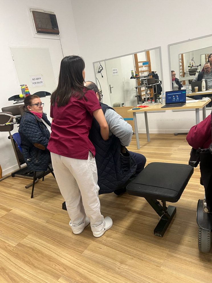 Fotografía Taller fisioterapia respiratoria