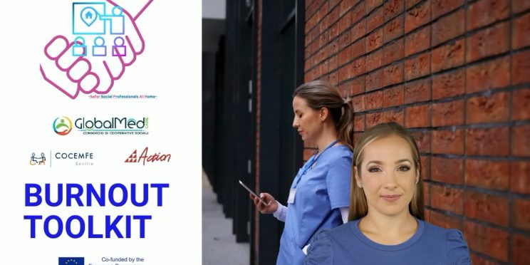 Imagen captura portada del vídeo Burnout toolkit Sapher-Path-Project Erasmus+