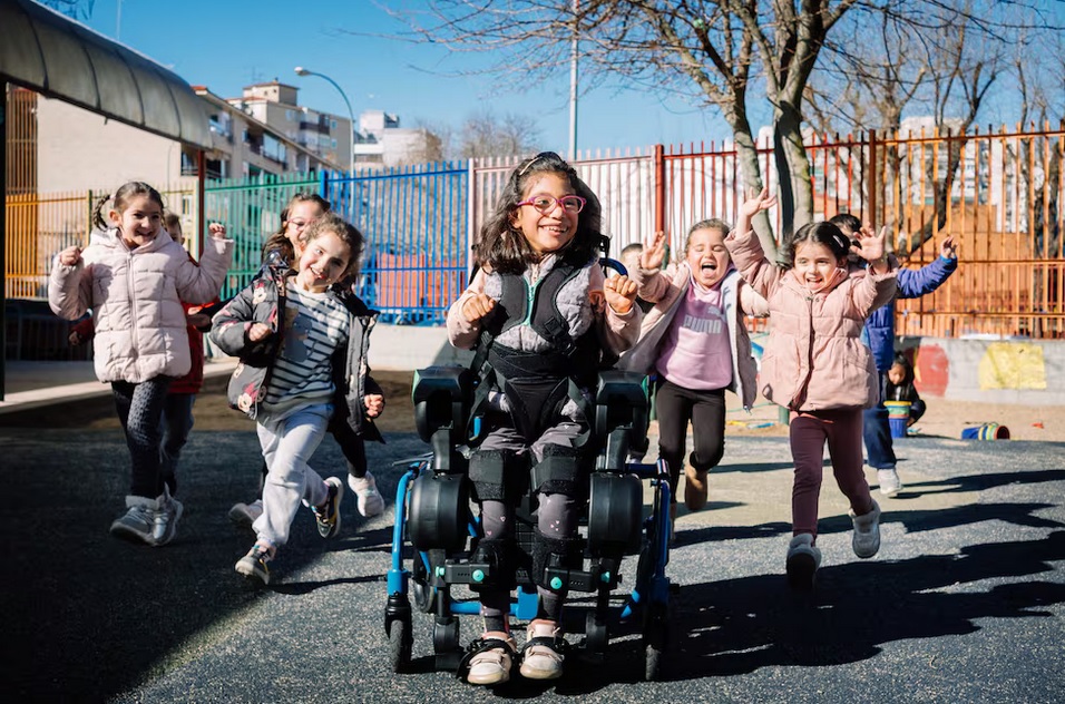 Fotografía exoesqueleto Marsi Bionics de EL PAÍS