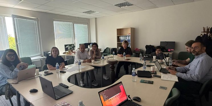 Fotografía participantes Encuentro Trasnacional programa Digiboost en Kaunas (Lituania)