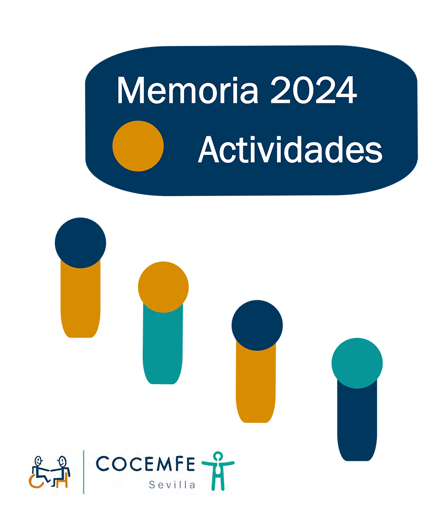 Imagen portada memoria actividades COCEMFE Sevilla 2024