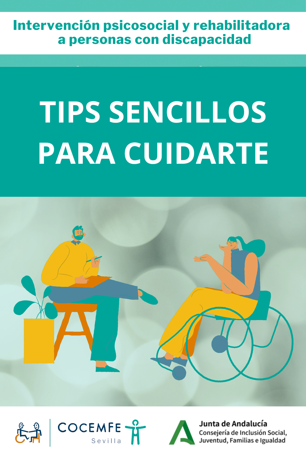 Imagen portada Tips para cuidarte programa Intervención psicosocial y rehabilitadora