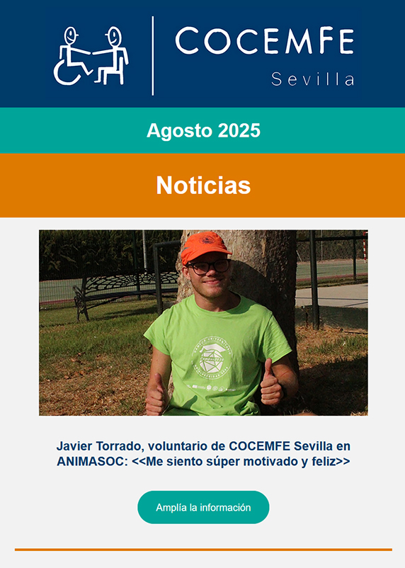 Imagen captura de pantalla del boletín de agosto de 2025