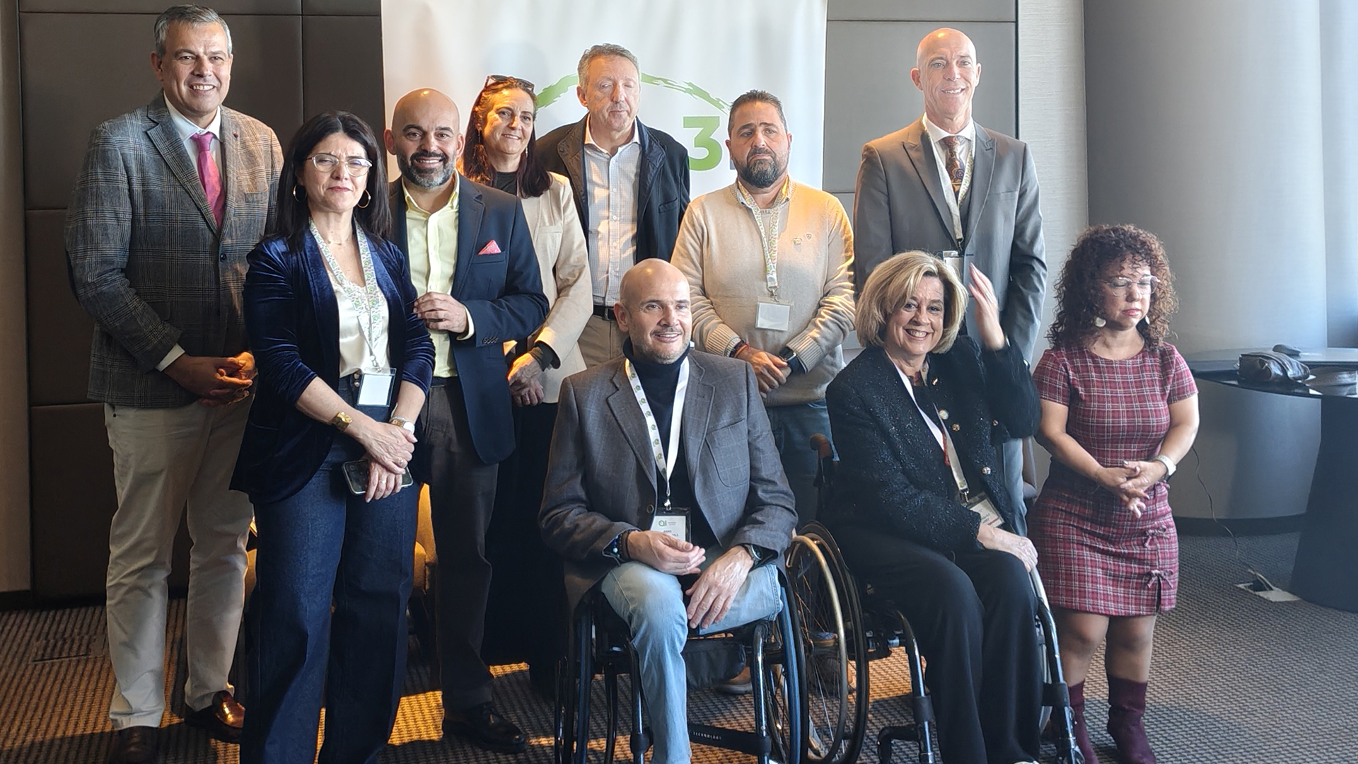 Fotografía Evento Andalucía Inclusiva son sus entidades, representantes institucionales