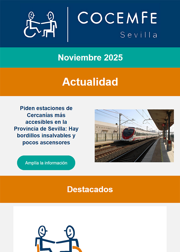 Imagen captura de pantalla del boletín de noviembre de 2025