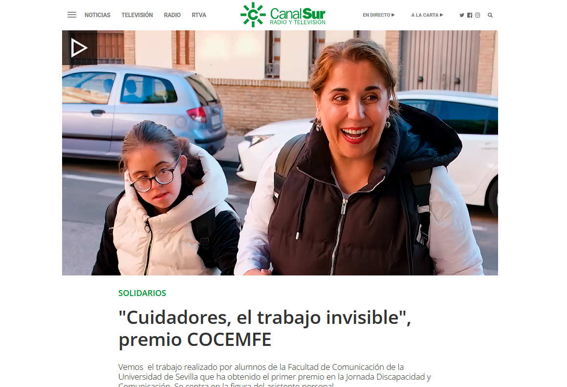 Imagen captura pantalla noticia Solidarios 3edición DyM 25-26