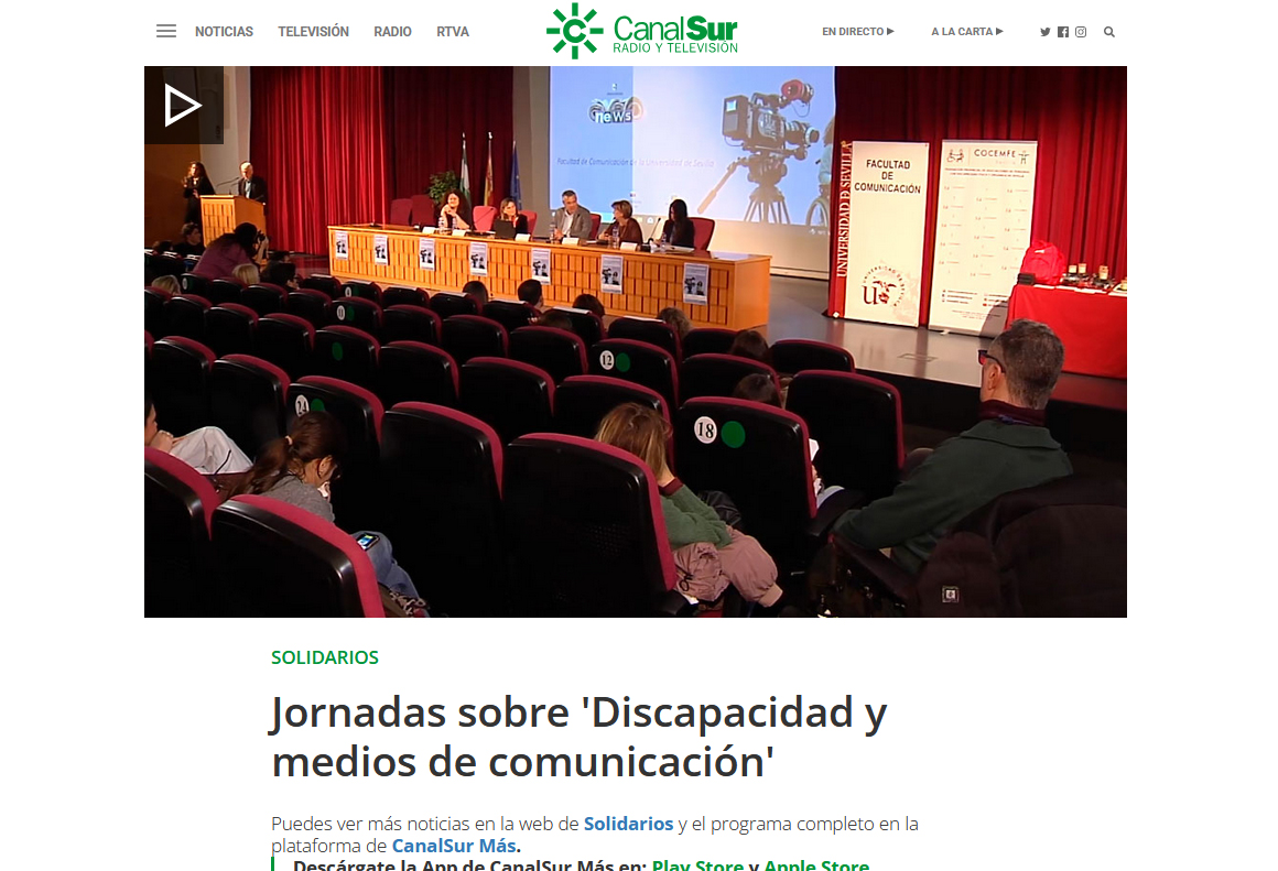 Imagen captura pantalla noticia Solidarios 3edición DyM 25-26