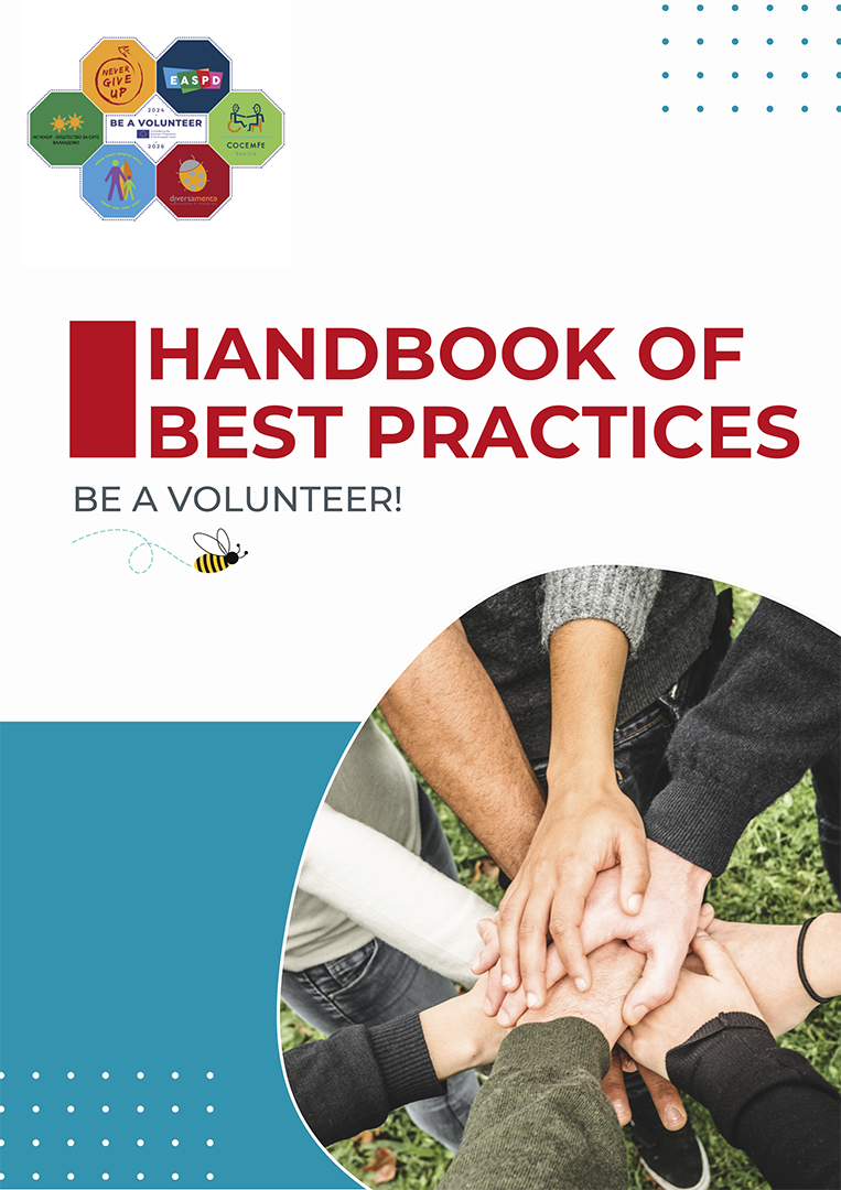 Image cover Handbook of best practices Be a volunteer