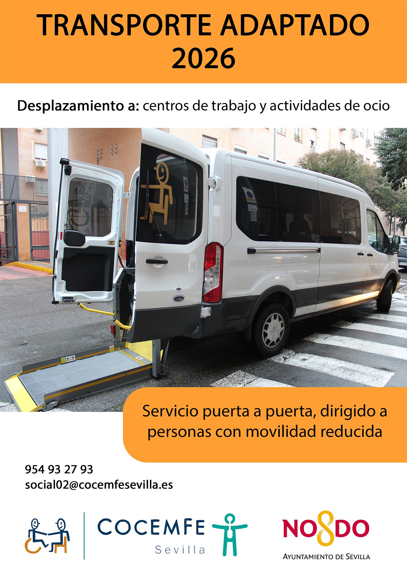 Imagen cartel Transporte adaptado general 2026