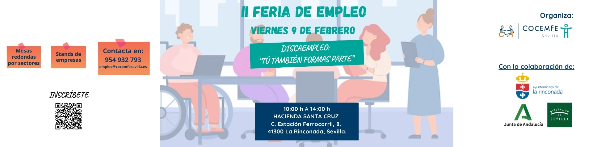 Imagen decorativa cabecera-web II Feria de Empleo 2024